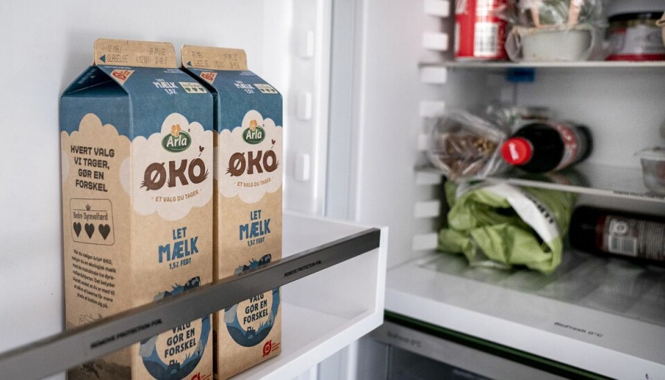 Prisen på mælk er steget, og det kan mærkes på regnskabet. Prisen på mælk er steget, og det kan mærkes på regnskabet.