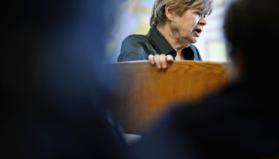 Det er blevet til en stribe af vigtige poster for professor emerita Eva Smith, Københavns Universitet. Blandt andet i Europarådets Kommission mod Racisme og Intolerance, ECRI. Her ses hun under en høring i en anden sammenhæng på Christiansborg i 2020. (Arkivfoto) Det er blevet til en stribe af vigtige poster for professor emerita Eva Smith, Københavns Universitet. Blandt andet i Europarådets Kommission mod Racisme og Intolerance, ECRI. Her ses hun under en høring i en anden sammenhæng på Christiansborg i 2020. (Arkivfoto)