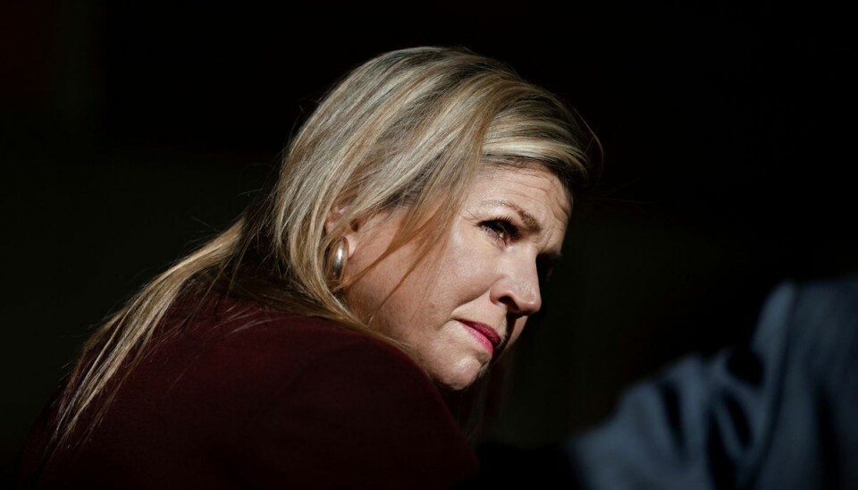 Dronning Maxima må rejse på besøg i USA uden sin mand, kong Willem-Alexander, der endnu ikke er helt på toppen efter at have haft lungebetændelse. Dronning Maxima må rejse på besøg i USA uden sin mand, kong Willem-Alexander, der endnu ikke er helt på toppen efter at have haft lungebetændelse.