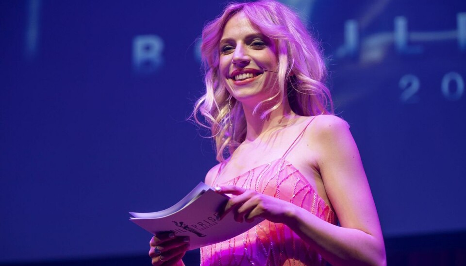 Skuespilleren Emma Sehested Høeg er nomineret for serien 'Skyld' og forestillingen 'Lolita for altid', der byder på alt fra opkast, sang og onani. (Arkivfoto). Skuespilleren Emma Sehested Høeg er nomineret for serien 'Skyld' og forestillingen 'Lolita for altid', der byder på alt fra opkast, sang og onani. (Arkivfoto).