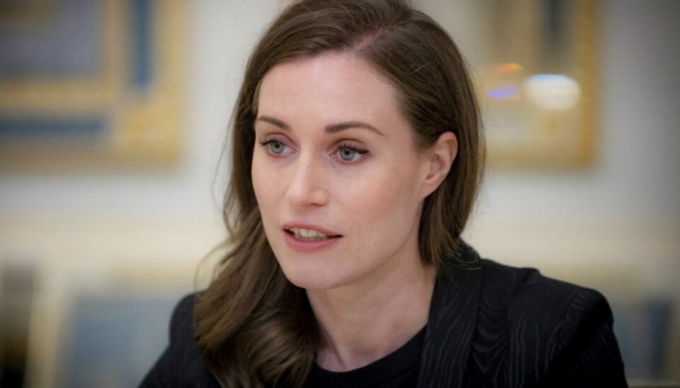 Finlands statsminister Sanna Marin er kommet i søgelyset efter en lækket video fra en fest. Finlands statsminister Sanna Marin er kommet i søgelyset efter en lækket video fra en fest.
