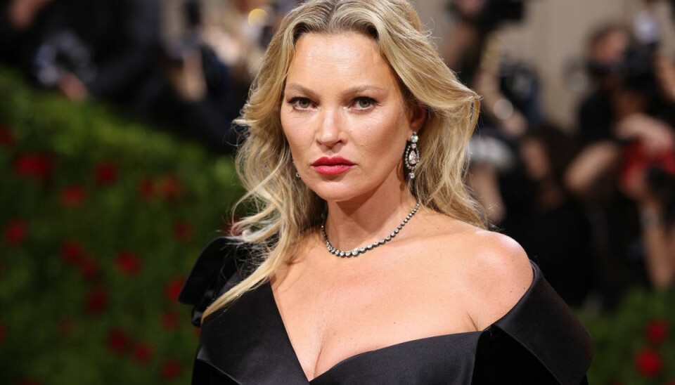 Den britiske supermodel Kate Moss