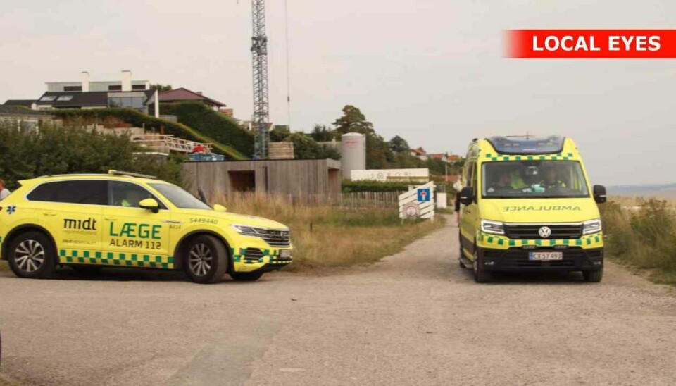 Østjyllands Brandvæsen onsdag eftermiddag er kaldt til formodet drukneulykke i Kalø Vig på Djursland.