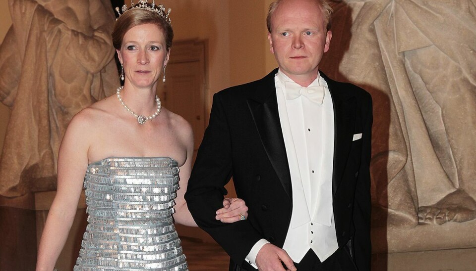 Prinsesse Nathalie og Alexander Johannsmann. Prinsesse Nathalie og Alexander Johannsmann.