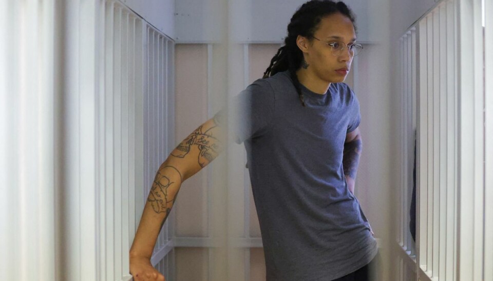 Brittney Griner har to gange vundet OL-guld. Brittney Griner har to gange vundet OL-guld.