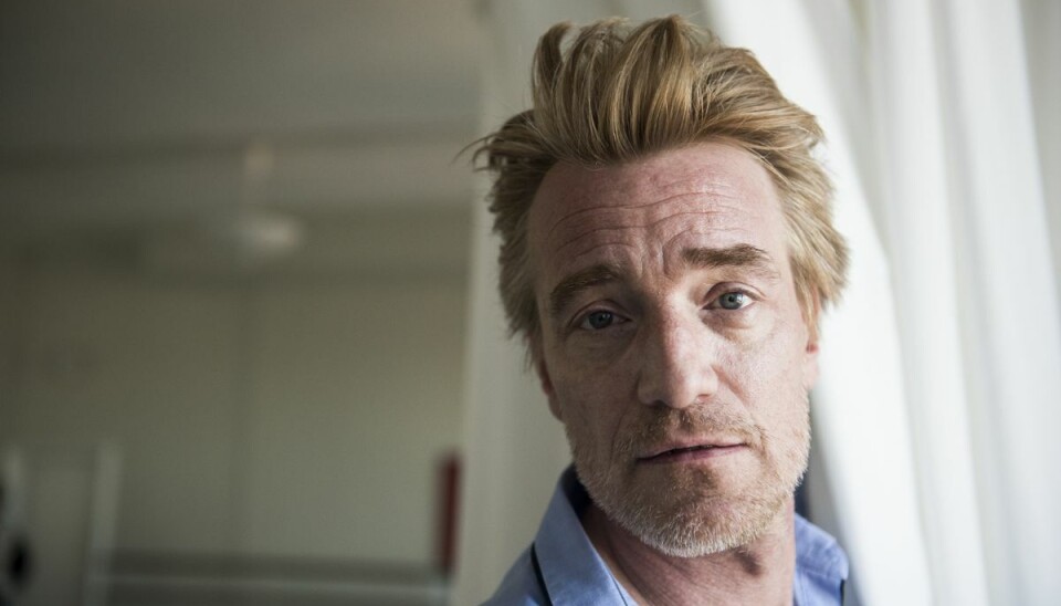 Nikolaj Hübbe måtte give et store afslag i prisen på hans lejlighed. Nikolaj Hübbe måtte give et store afslag i prisen på hans lejlighed.