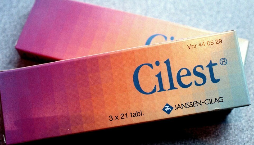 P-piller Cilest fra Janssen-Cilag.