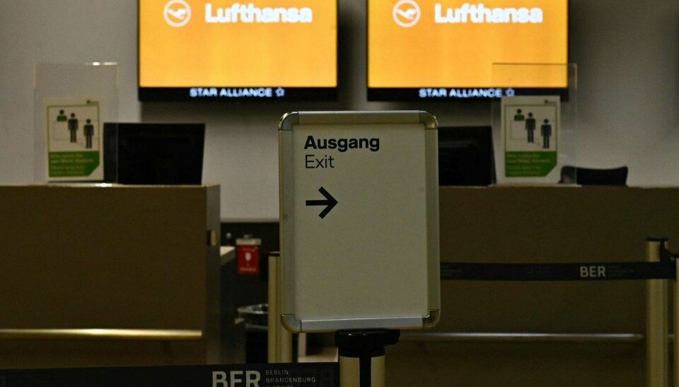 De 20.000 Lufthansa-ansatte, der ventes at strejke, forlanger en lønstigning på 9,5 procent. (Arkivfoto).