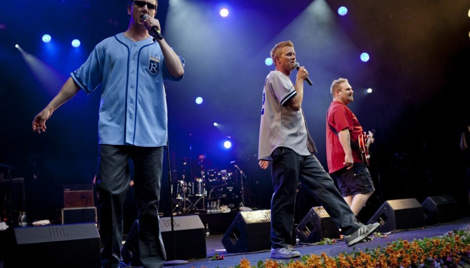 Østkyst Hustlers på Bøgescenerne på Skanderborg Festival. (Arkivfoto)