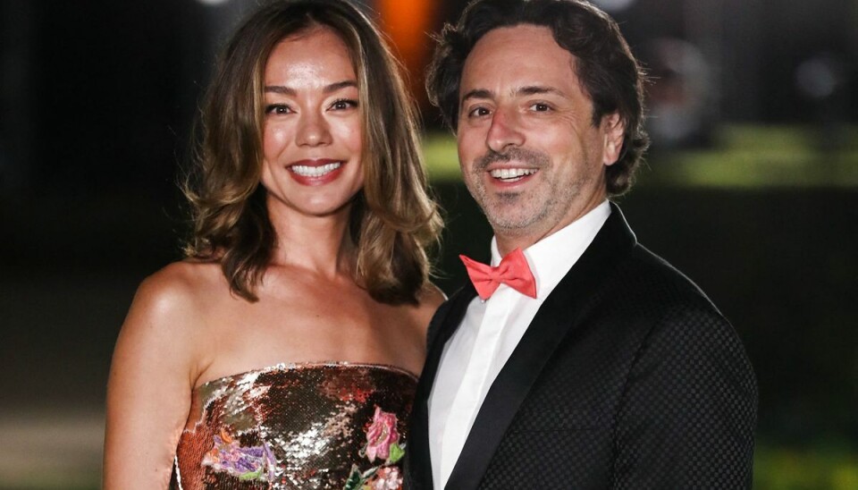 Nicole sammen med sin eksmand Sergey Brin. Nicole sammen med sin eksmand Sergey Brin.