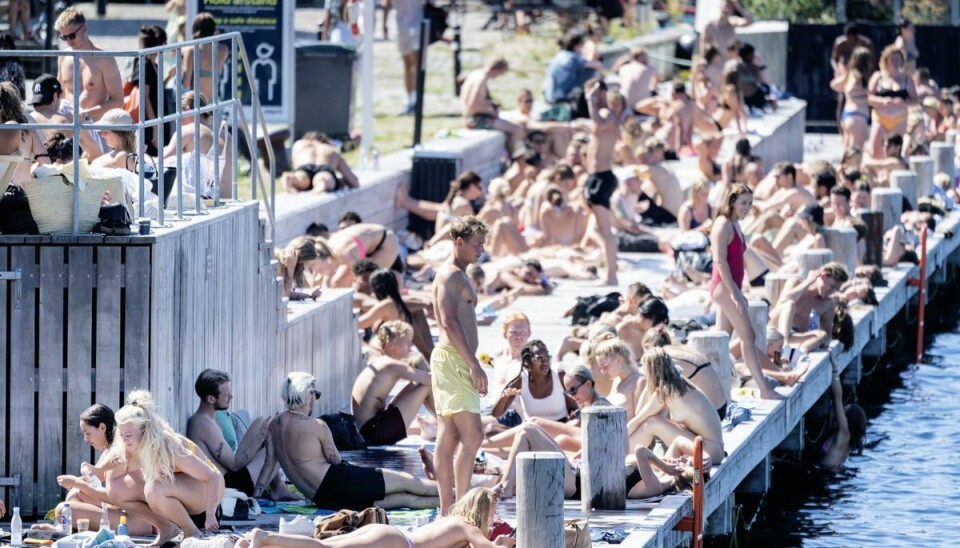 Danmark går nogle rigtigt varme dage i møde Danmark går nogle rigtigt varme dage i møde