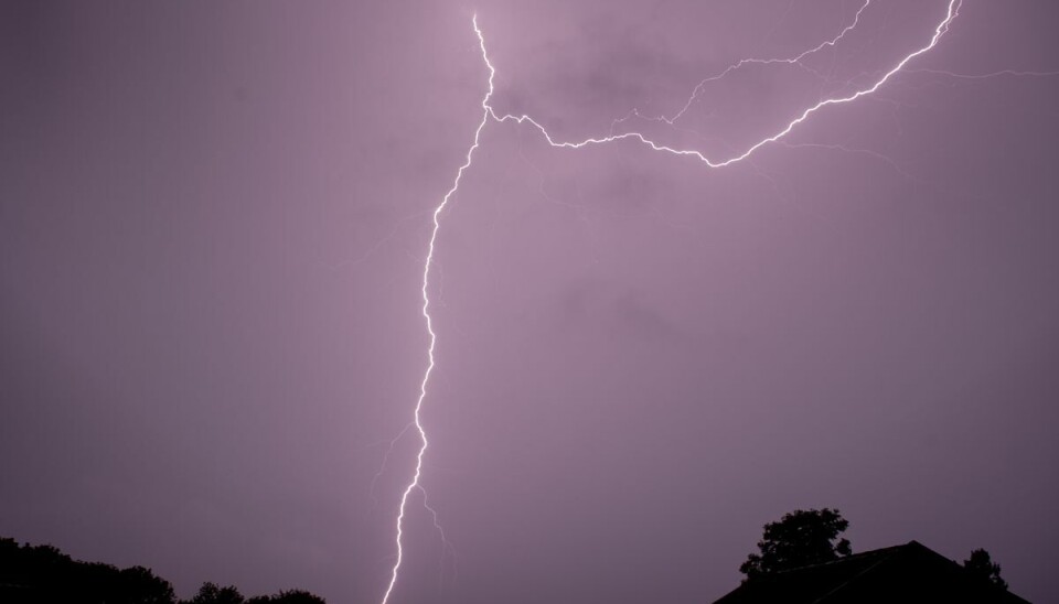 Der er risiko for kraftig regn og torden. Der er risiko for kraftig regn og torden.