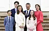 Kronprinsfamilien ses her ved prinsesse Isabellas konfirmation i Fredensborg Slotskirke lørdag den 30. april.
