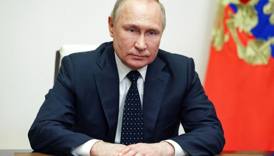 Ruslands præsident, Vladimir Putin, siger torsdag på et møde med ledende parlamentsmedlemmer, at det russiske militær knap nok har begyndt sin operation i Ukraine. (Arkivfoto). Ruslands præsident, Vladimir Putin, siger torsdag på et møde med ledende parlamentsmedlemmer, at det russiske militær knap nok har begyndt sin operation i Ukraine. (Arkivfoto).