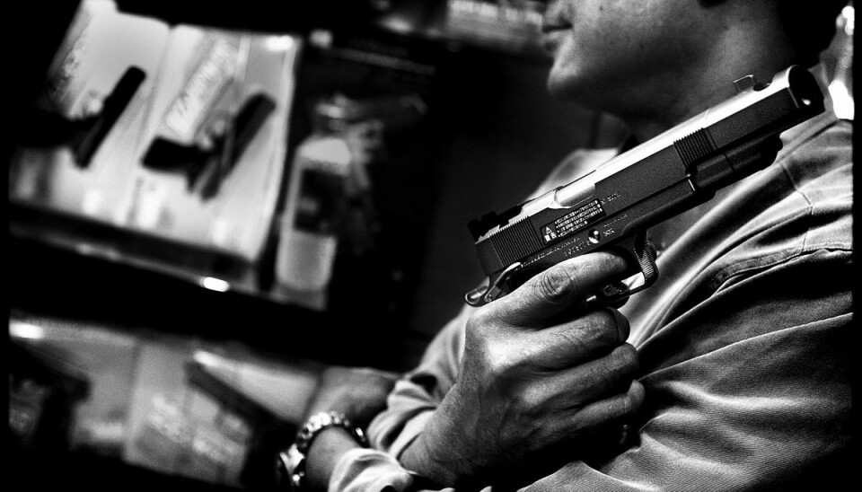 En softgun er et våben, der skyder med plastikkugler. En softgun findes både som pistol og gevær. (Arkivfoto).