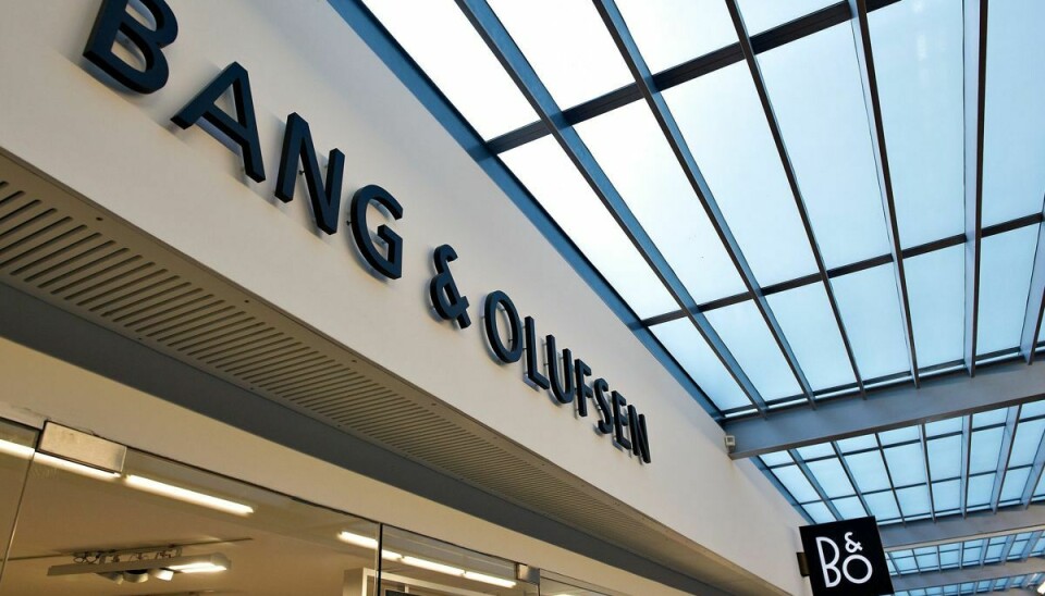 Bang & Olufsen, der har hjemme i Struer, har for andet år i træk øget sit salg. Men problemer med forsyninger kan ifølge topchefen blive en sten i skoen på selskabets genrejsning. (Arkivfoto).
