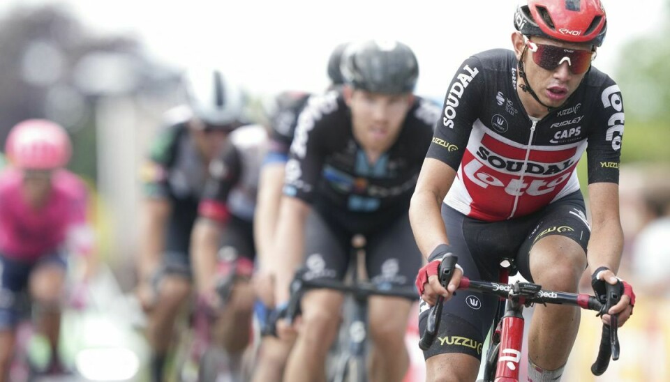 Andreas Kron har kørt sig til en plads i Tour de France efter en fin indsats i Schweiz Rundt de seneste dage. (Arkivfoto).