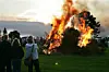 Der bliver formentlig sol over Sankt Hans-bålet torsdag. (Arkivfoto).
