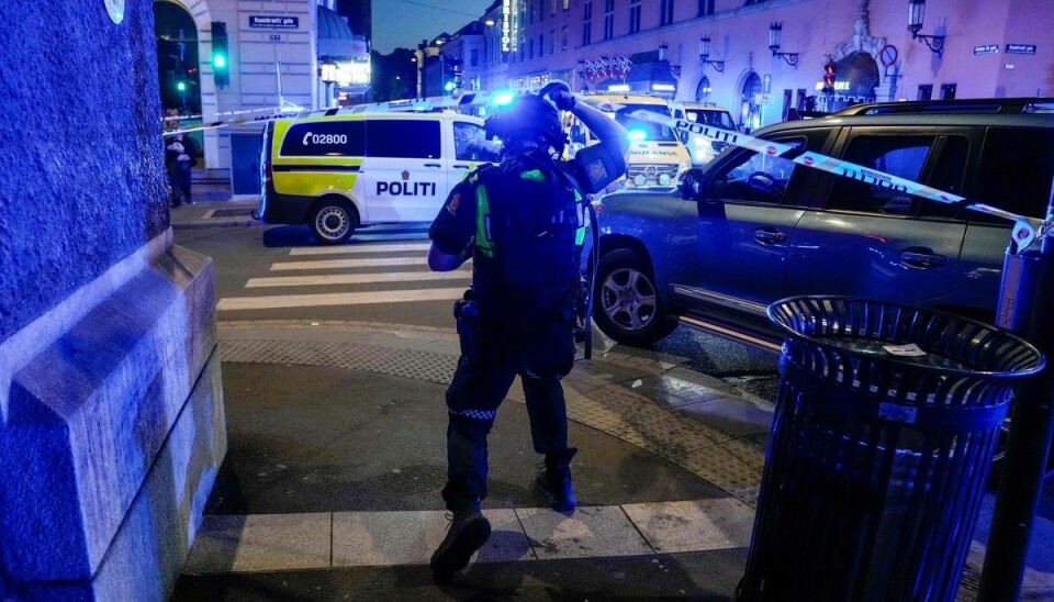Norges politi har beskrevet situationen i Oslo som meget forvirrende.