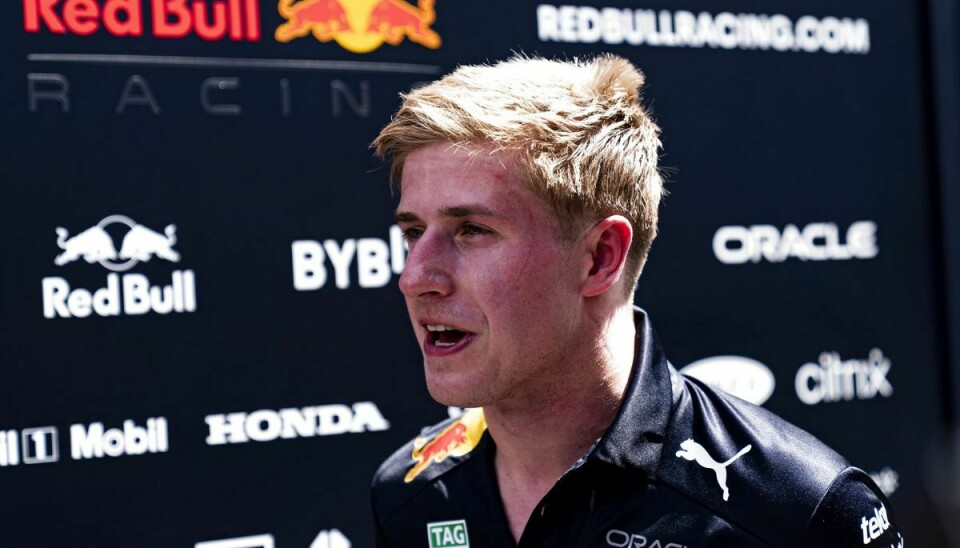 Jüri Vips var i maj med til den første træning for Red Bull forud for Formel 1-løbet i Barcelona.
