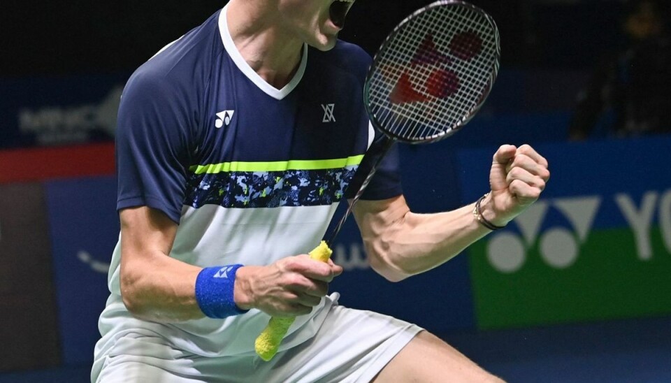 Viktor Axelsen behøvede kun to sæt. Viktor Axelsen behøvede kun to sæt.