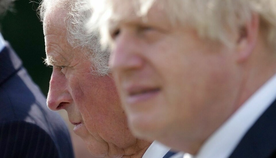 Der er åbenbart ikke en særlig god stemning mellem Prins Charles og Boris Johnson.