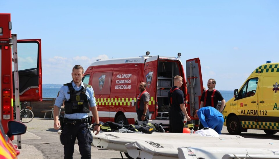 En mand er fundet død i havnen i Espergærde