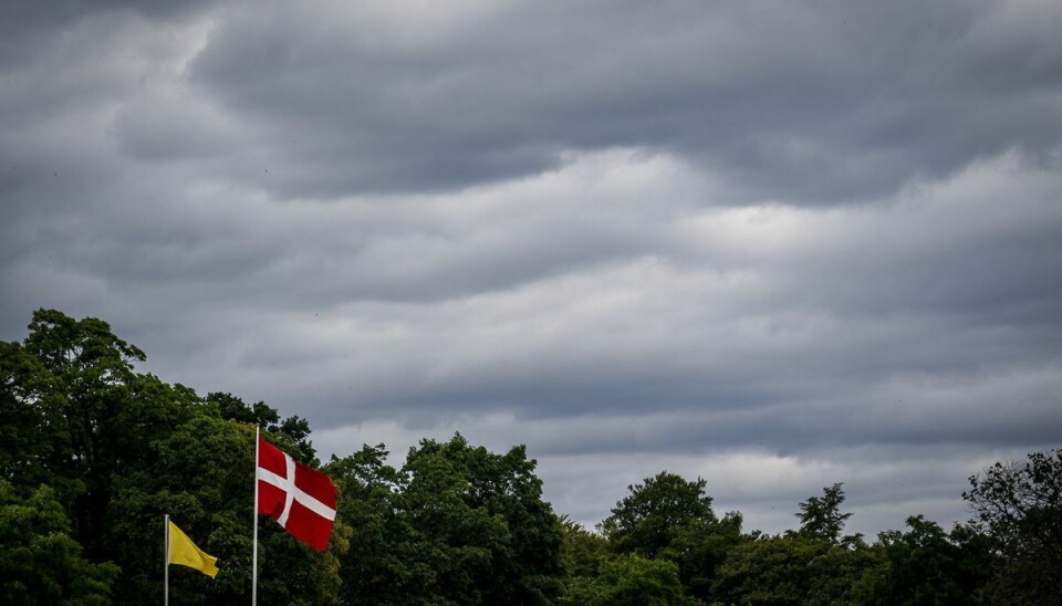 Det bliver en grå og trist dag. Det bliver en grå og trist dag.