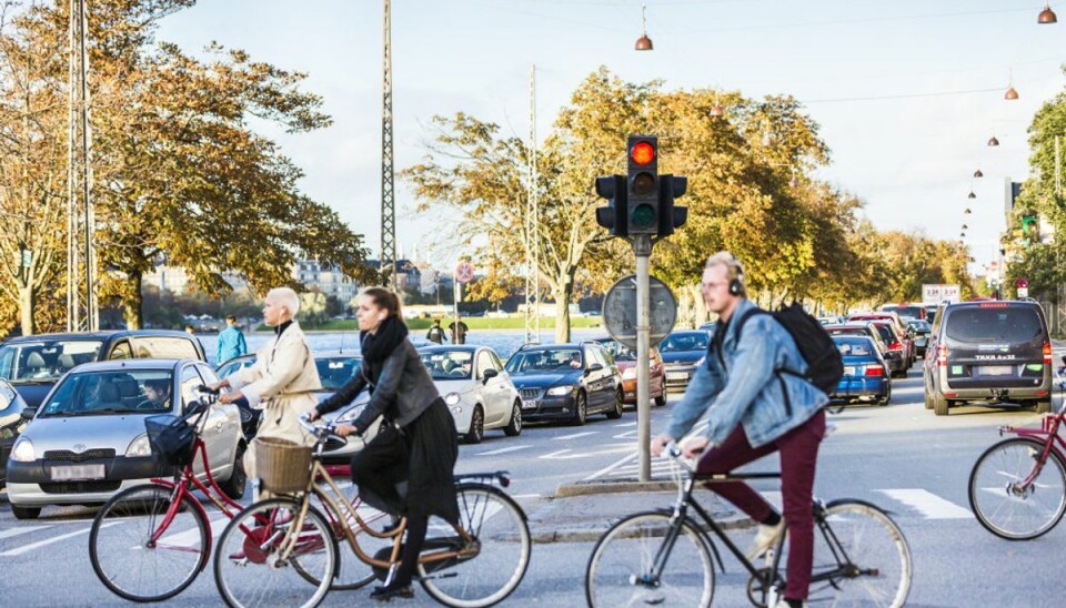 Færre cyklister bliver dræbt i trafikken.