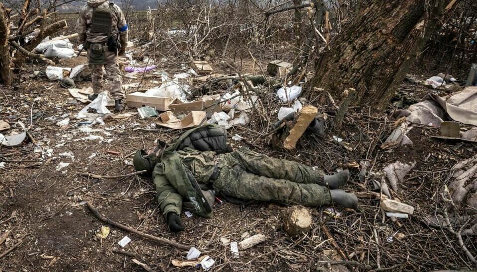 Mange soldater har mistet livet under krigen i Ukraine.
