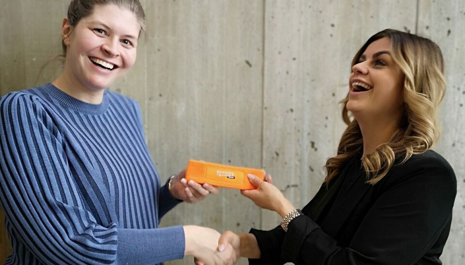 Louise Deruginsky skal være barselsvikar for Lotte Friis på 'Formiddag på 4'eren'. (PR-foto). Louise Deruginsky skal være barselsvikar for Lotte Friis på 'Formiddag på 4'eren'. (PR-foto).