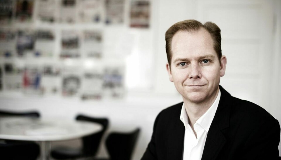 Fredag den 3. juni fylder chefredaktør på Politiken Christian Jensen 50 år. (Arkivfoto).