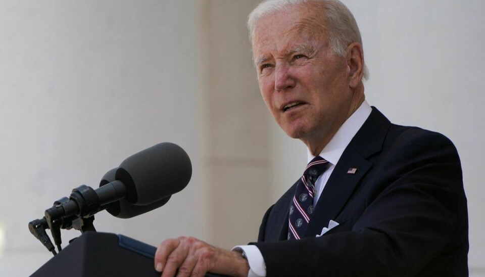 Joe Biden har ikke tænkt sig at sende raketkastere til Ukraine, som giver mulighed for at angribe Rusland.