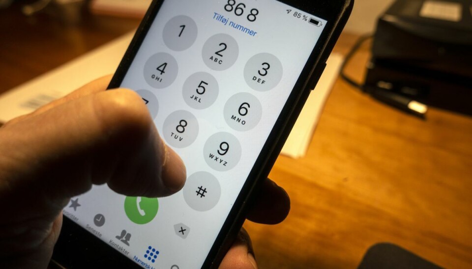 Han er mistænkt for at have hacket flere telefoner, lyder det fra politiet. Han er mistænkt for at have hacket flere telefoner, lyder det fra politiet.