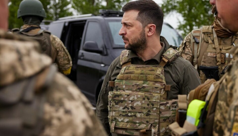 Zelenskyj har forladt Kyiv-området. Zelenskyj har forladt Kyiv-området.