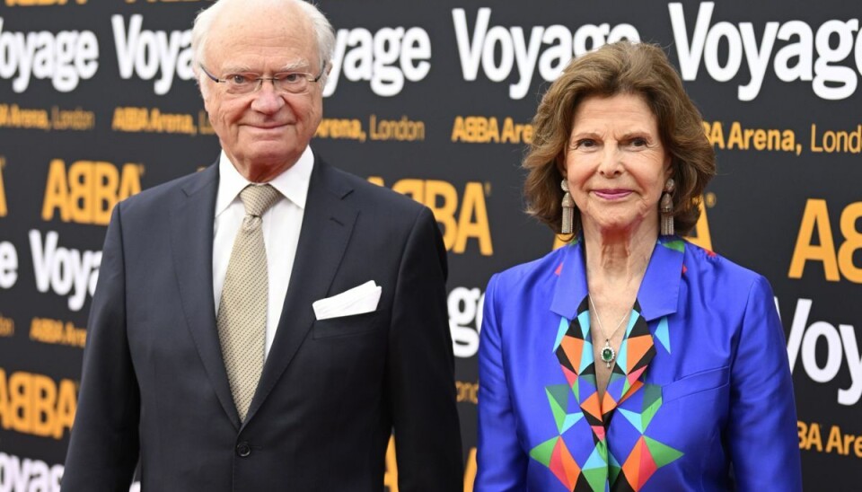 Kong Carl Gustaf og dronning Silvia troppede op på den røde løber. Kong Carl Gustaf og dronning Silvia troppede op på den røde løber.