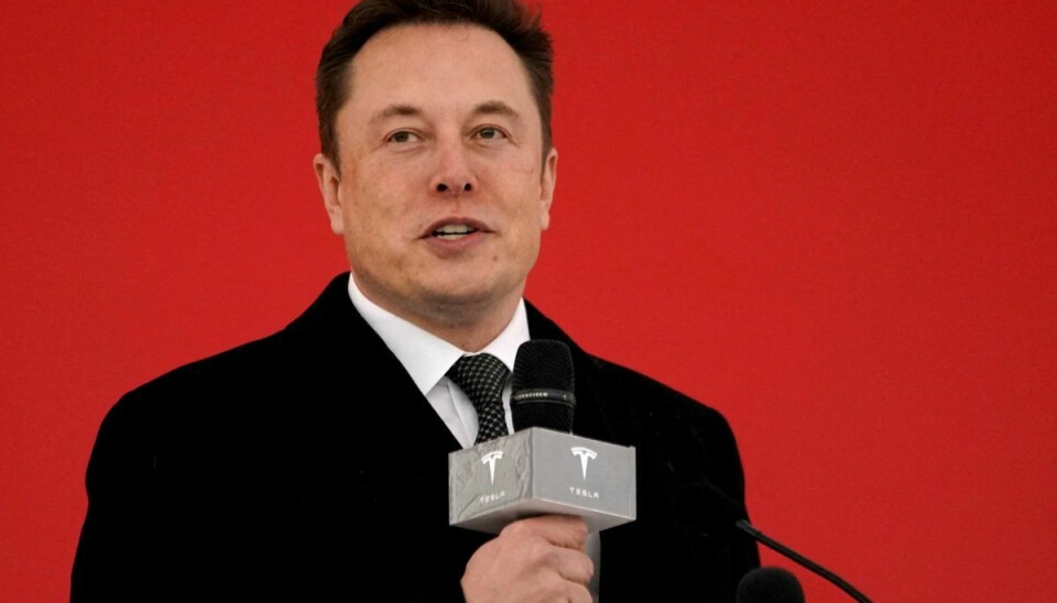 Elon Musk benægter selv.