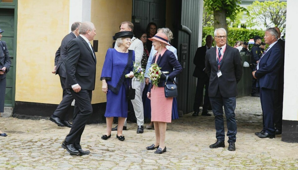 Dronningen og prinsesse Beatrix deltager i fejringen af 500-året for den nederlandske indvandring,