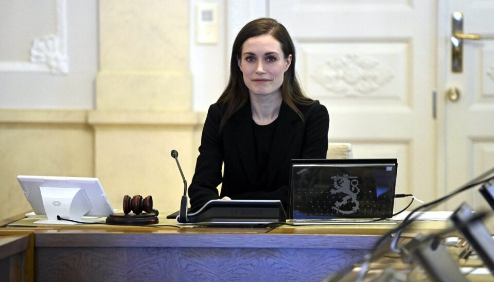 Finlands statsminister Sanna Marin. Finlands statsminister Sanna Marin.