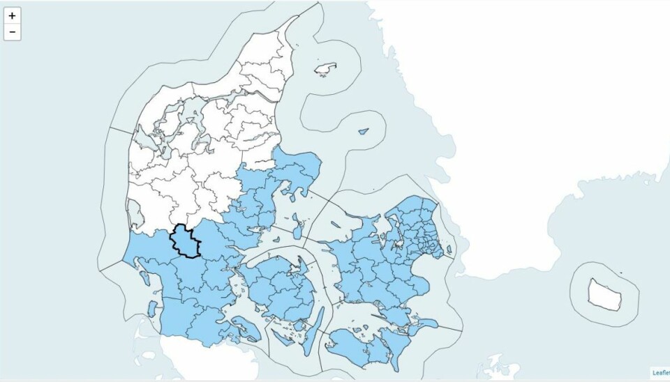 Der er stor risiko for skybrud og tordenvejr torsdag.