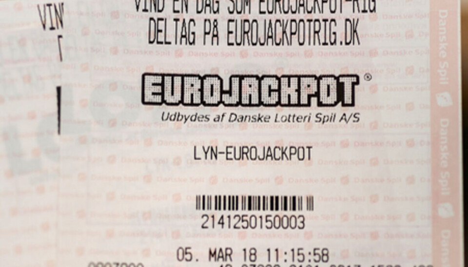 Tirsdag aften er puljen i Eurojackpot rekordstor Tirsdag aften er puljen i Eurojackpot rekordstor