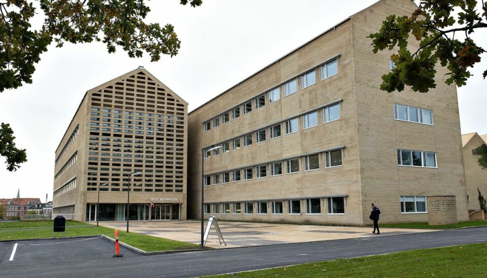 Omtrent tre ud af fire nye studerende har fået en studieplads i en af de fire største byer som for eksempel her på Aarhus Universitet. (Arkivfoto) Omtrent tre ud af fire nye studerende har fået en studieplads i en af de fire største byer som for eksempel her på Aarhus Universitet. (Arkivfoto)