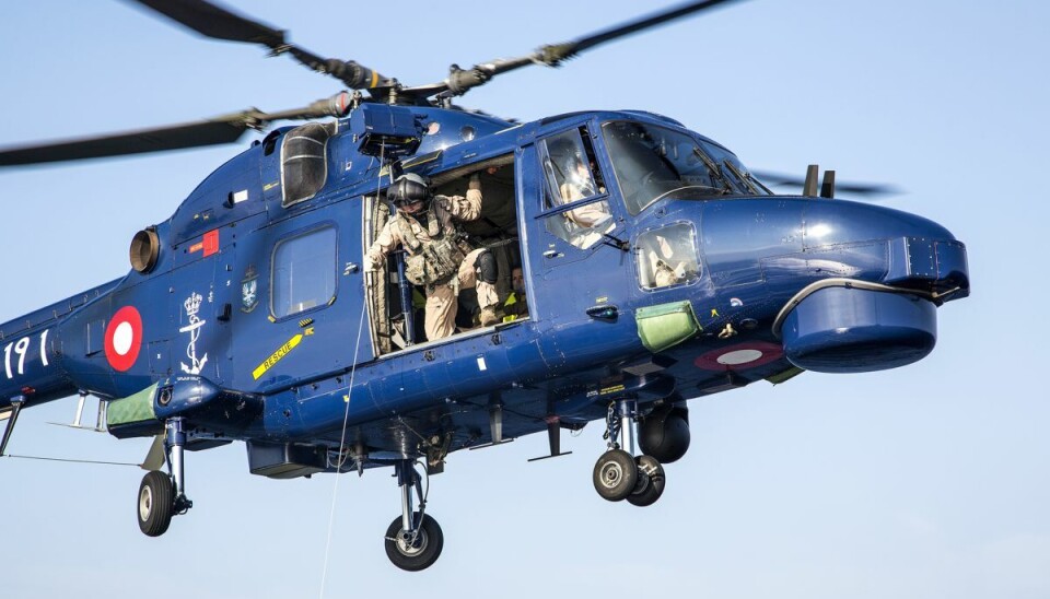 En pirat er tiltalt for at have skudt mod en dansk helikopter En pirat er tiltalt for at have skudt mod en dansk helikopter