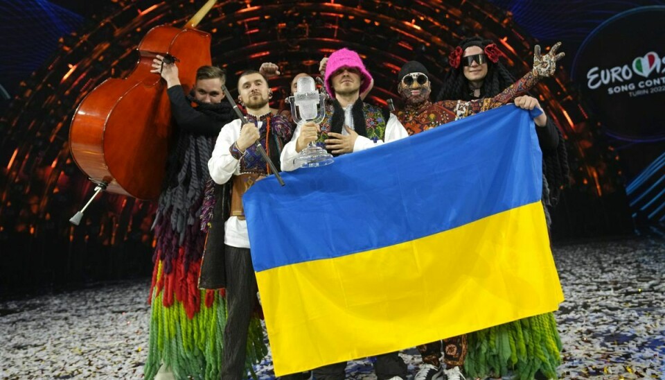 Kalush Orchestra fra Ukraine vandt Eurovision 2022 med sangen 'Stefania'.