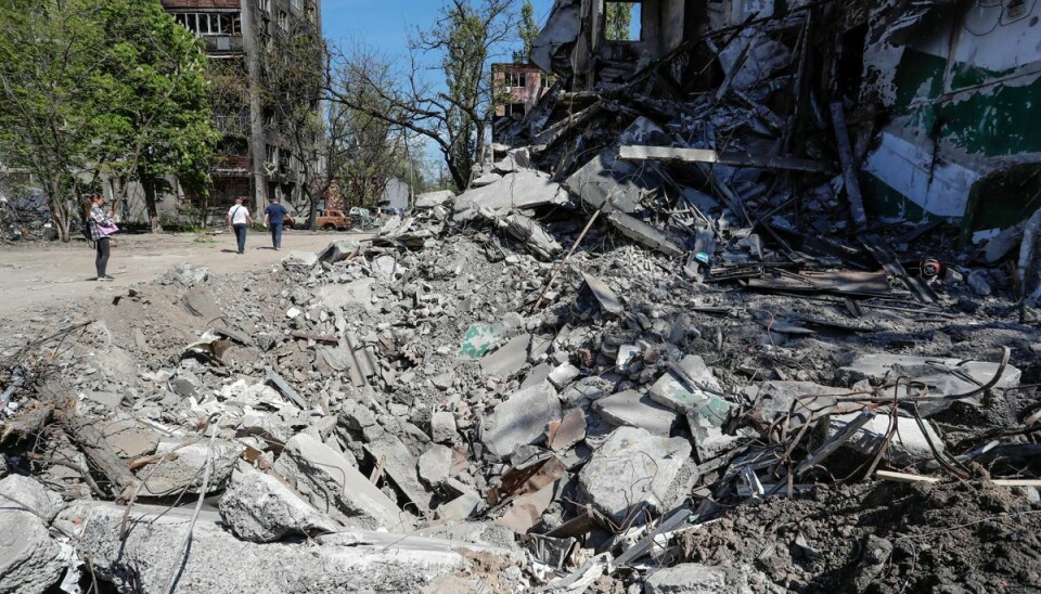 Billeder fra det krigsramte Mariupol Billeder fra det krigsramte Mariupol