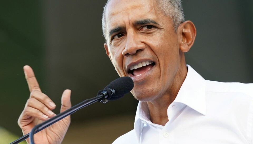 Barack Obama lægger vejen forbi Skive, hvor han skal tale om blandt andet ledelse, iværksætteri og grøn omstilling. Barack Obama lægger vejen forbi Skive, hvor han skal tale om blandt andet ledelse, iværksætteri og grøn omstilling.