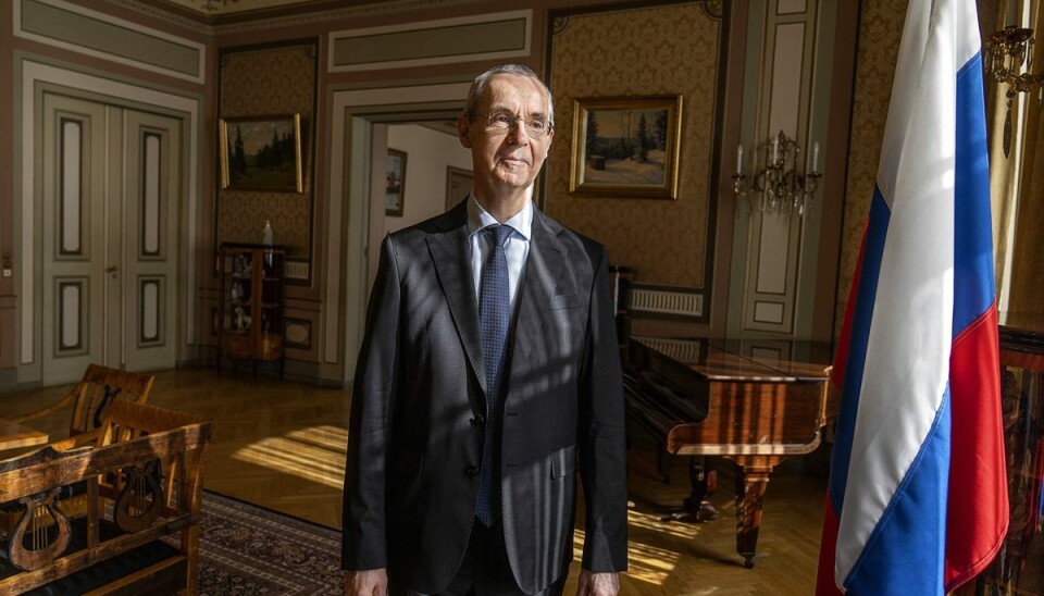 Før sin udstationering i Danmark var Vladimir Barbin blandt andet Ruslands arktiske ambassadør. Før sin udstationering i Danmark var Vladimir Barbin blandt andet Ruslands arktiske ambassadør.