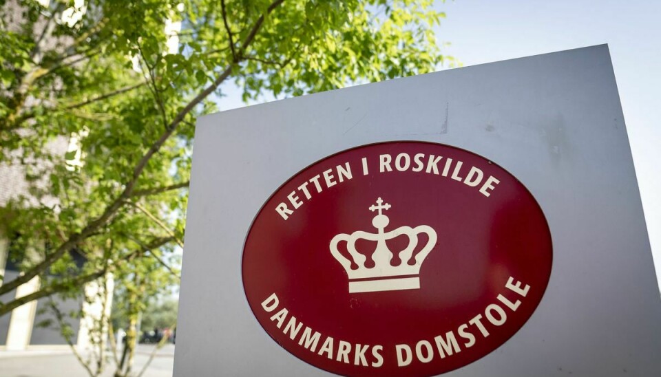 Det var ventet, at Retten i Roskilde skulle afsige kendelse om skyld i sagen om drabet på Nicoline Plintic Pedersen den 3. november. Men nu bliver sagen udsat. (Arkivfoto)