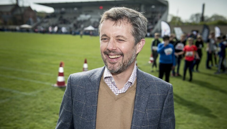 At kronprins Frederik er en ivrig fortaler for motion, er næppe den store hemmelighed for ret mange. At kronprins Frederik er en ivrig fortaler for motion, er næppe den store hemmelighed for ret mange.