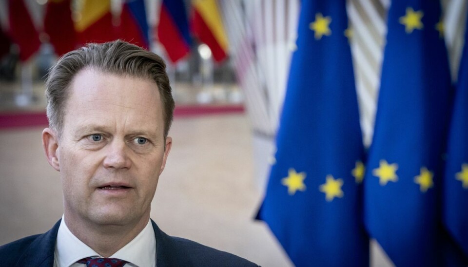 Udenrigsministeriet med Jeppe Kofod (S) i spidsen erkender fejl. Udenrigsministeriet med Jeppe Kofod (S) i spidsen erkender fejl.